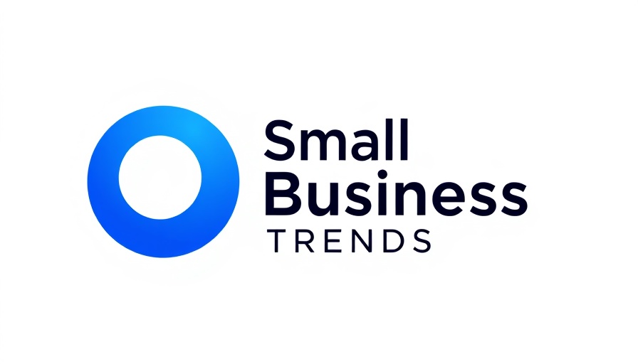 Blue gradient circle logo with 'Small Business TRENDS' text.