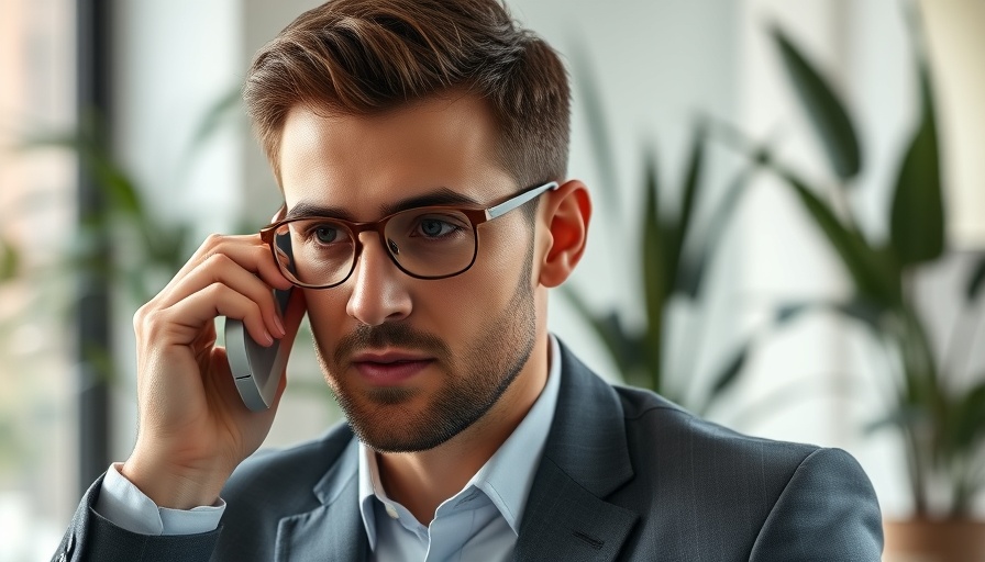 Male professional in office discussing Human Resources duties.
