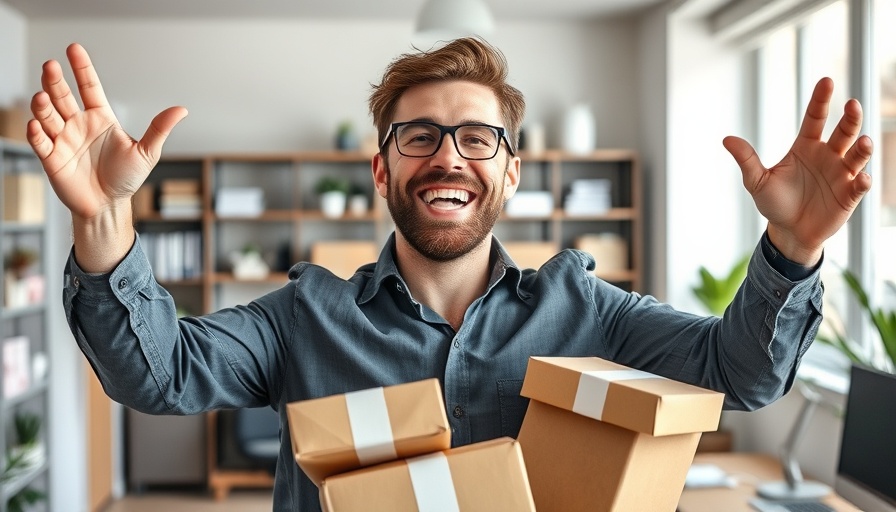 Entrepreneur demonstrating sales mindset strategies by celebrating success