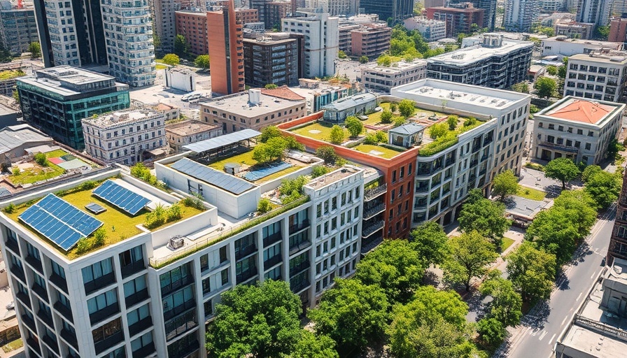 Eco-friendly modern city layout designing healthier cities.