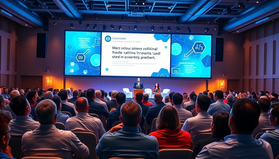 Full-Link Smart Home Ecosystem conference with speaker and audience.