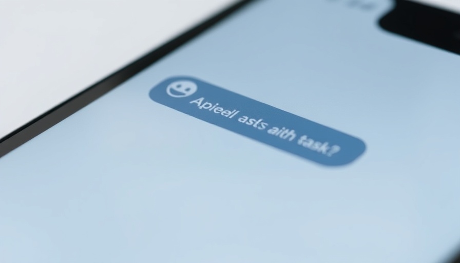 Digital assistant on phone offers help, showcasing generative AI time poverty solutions.