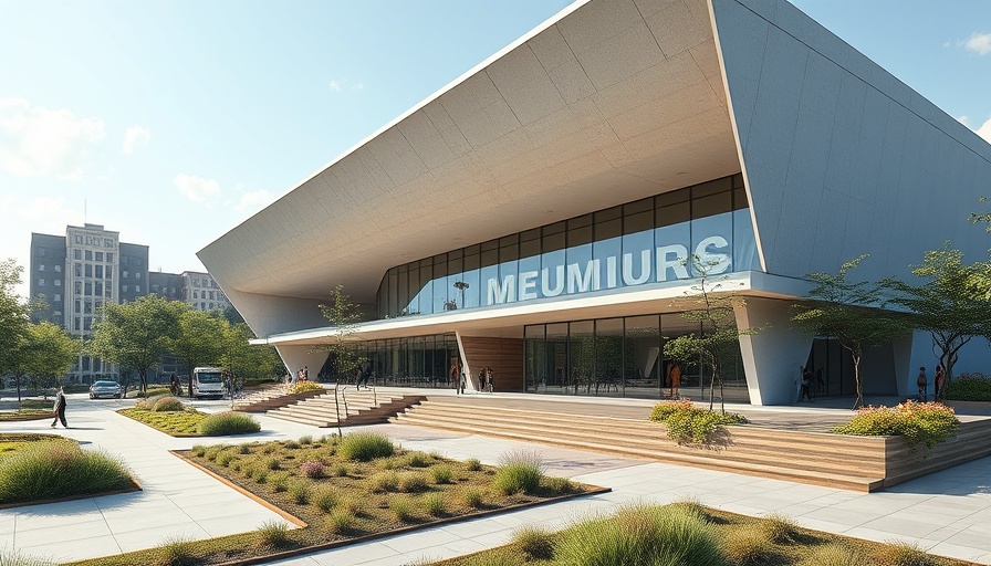 Sustainable Virginia museum fighting climate change with modern design.