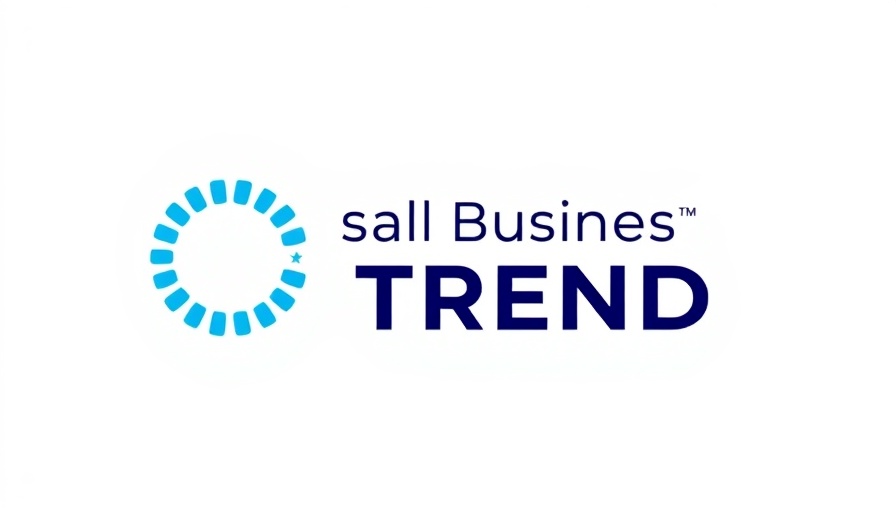 Logo for Small Business Trends, blue circle with text