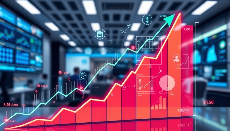 Graph illustrating record revenue growth strategies in a business context.