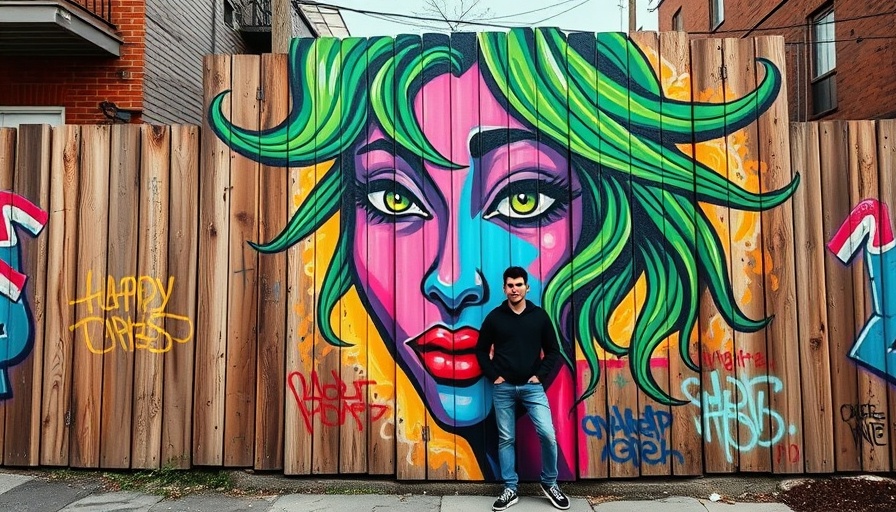 Protect public art Barrio Logan: vibrant mural with figure