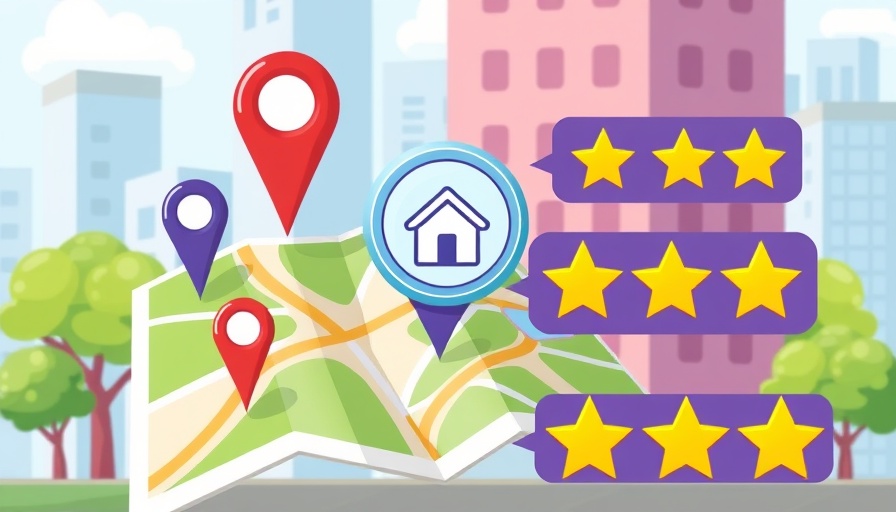 Local SEO Strategies 2025 digital map with ratings.