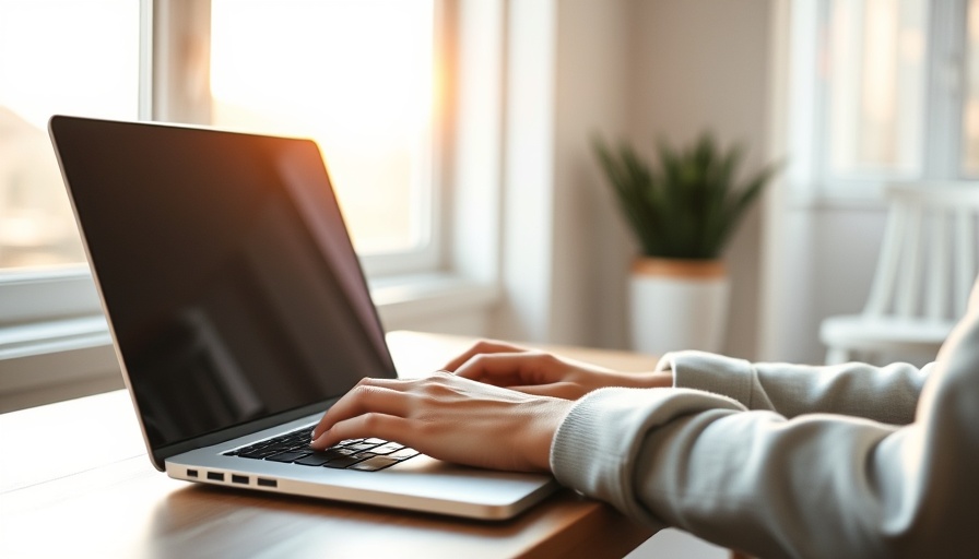 Hands typing on a laptop next to a notebook, Types of Businesses You Can Start Today.