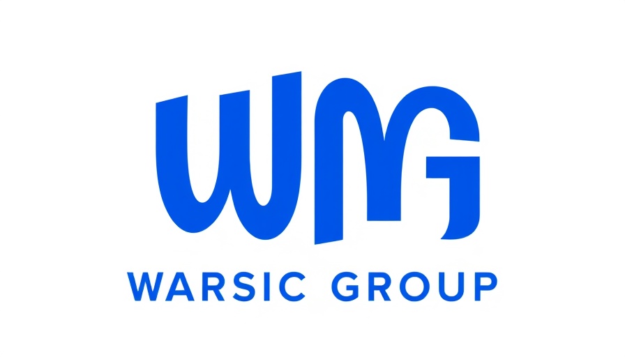 Warner Music Group logo in blue and white, symbolizing digital marketing leadership.