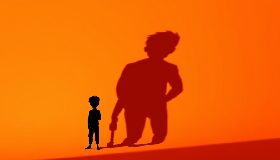 Leadership Lessons from the Coldplay KissCam: Person's silhouette with strong shadow.