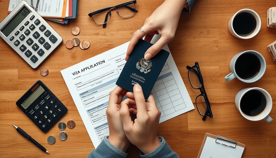 Passport exchange illustrating foreign entity registration paperwork.