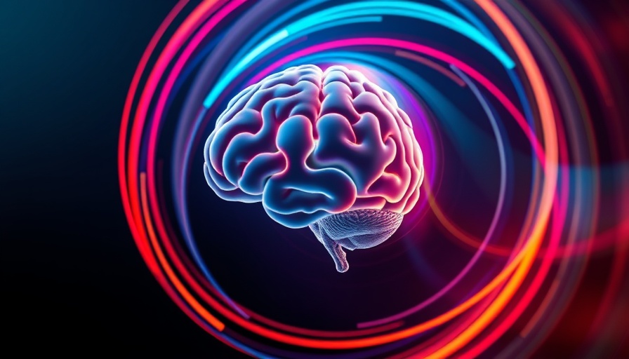 Abstract mind concept visualizing iterative mindset and behavioral change.