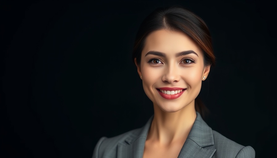 Confident professional woman portrait for people-first HR strategy