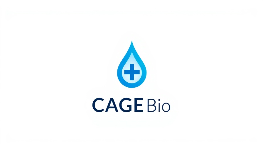 CAGE Bio logo related to cutaneous graft versus host disease treatments.