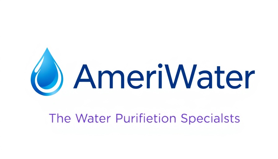 AmeriWater logo and slogan for Vizient agreement.