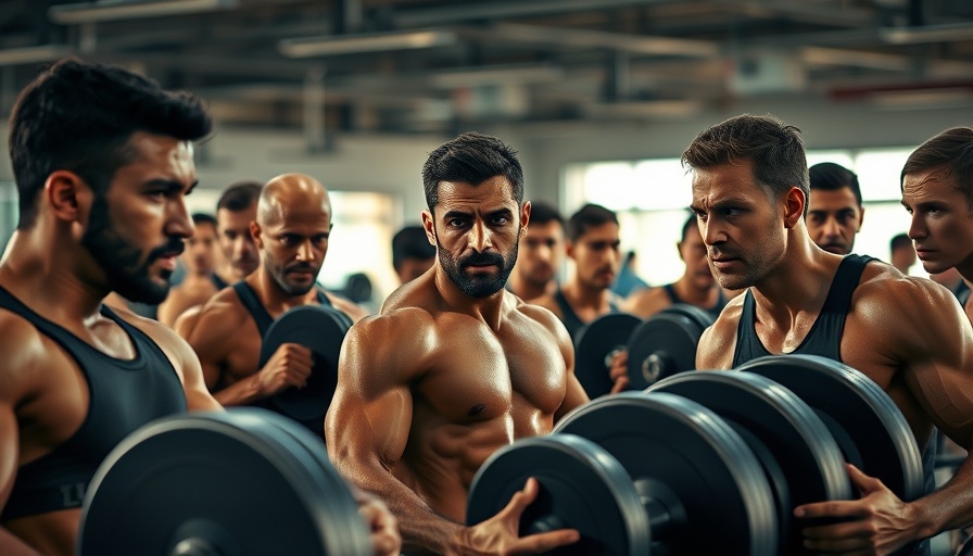 Athletes lifting weights in a gym, focused on effective training plans.