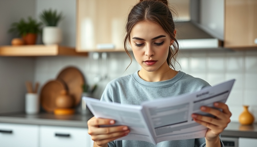 Focused young woman reviewing expenses for precise budgeting strategies.