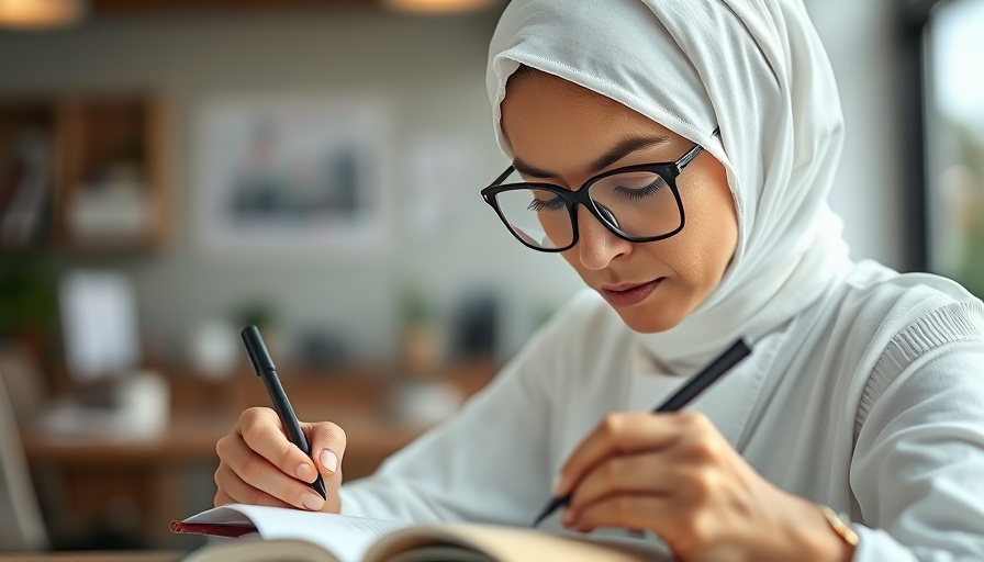 Focused woman writing in a notebook demonstrating effective prioritization techniques.