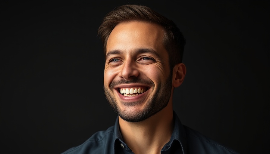 Happy man portrait for SWAN Method for Team Building.