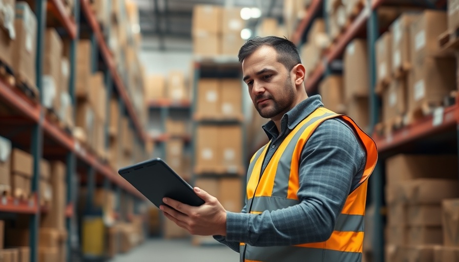 Warehouse worker using inventory scanner best inventory control software.