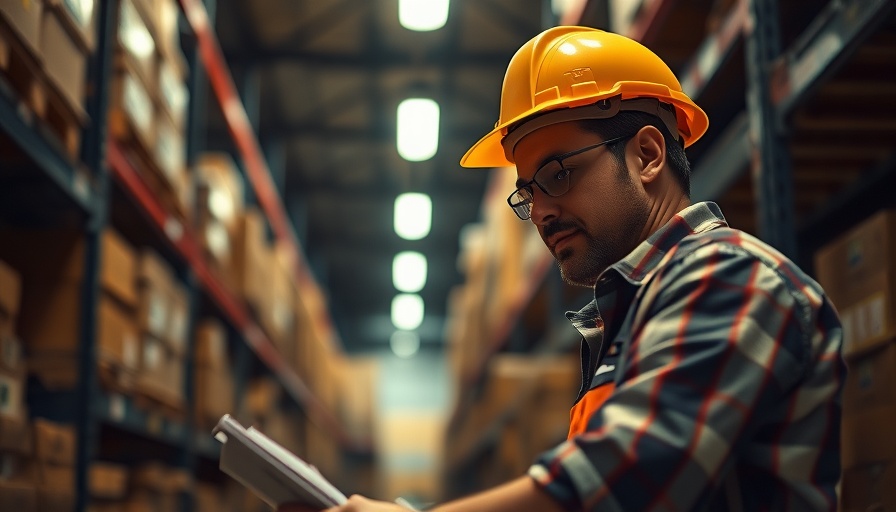 Warehouse worker managing inventory, highlighting strategies for effective control.