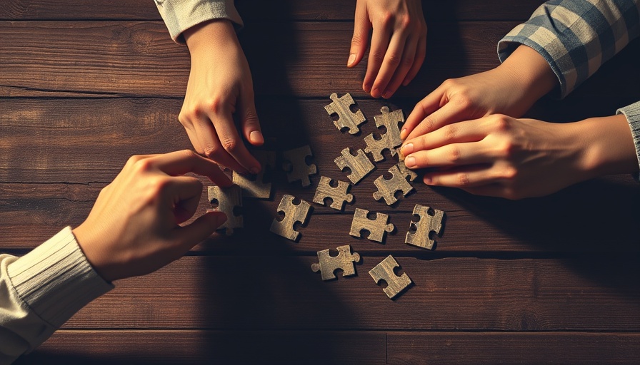 Collaborative teamwork assembling puzzle, representing Six Sigma consulting benefits.