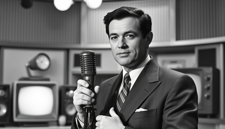 Historic image of first Black woman TV reporter, Belva Davis.