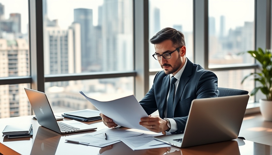 Professional reviewing SHIELD Act compliance, office setting