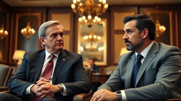 Serious discussion at formal meeting, addressing free speech issues.