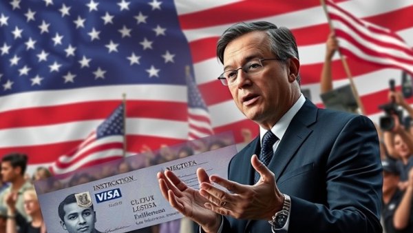 Haitian TPS Immigration news collage with visa and protest background.