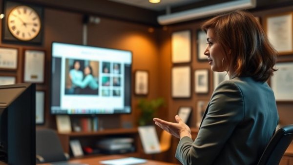 New U.S. Policy Targeting Kids explained by professional woman in office