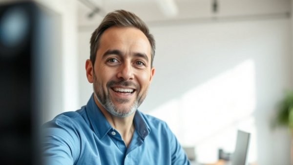 Man discussing E-1 visa for business owners trading with the U.S.