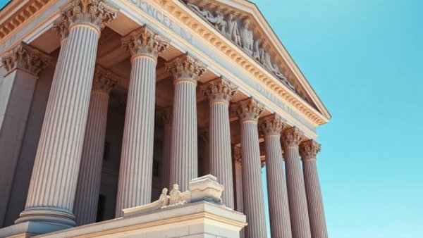 Supreme Court Building reflecting on racism rulings.