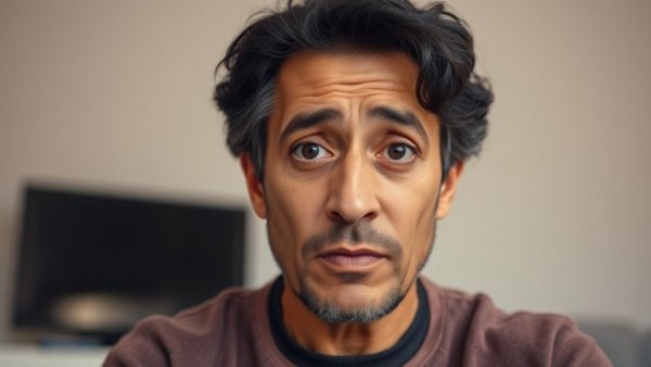 Person discussing visa lottery challenges in an informative setting.
