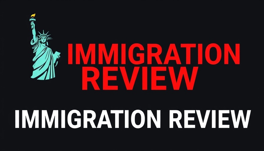 Immigration Review podcast cover, Supreme Court decisions on immigration.