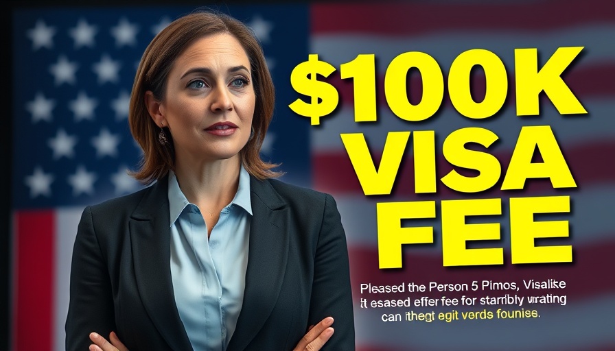 Professional discussing $100K visa fee amid H1B Visa Changes Lawsuit.