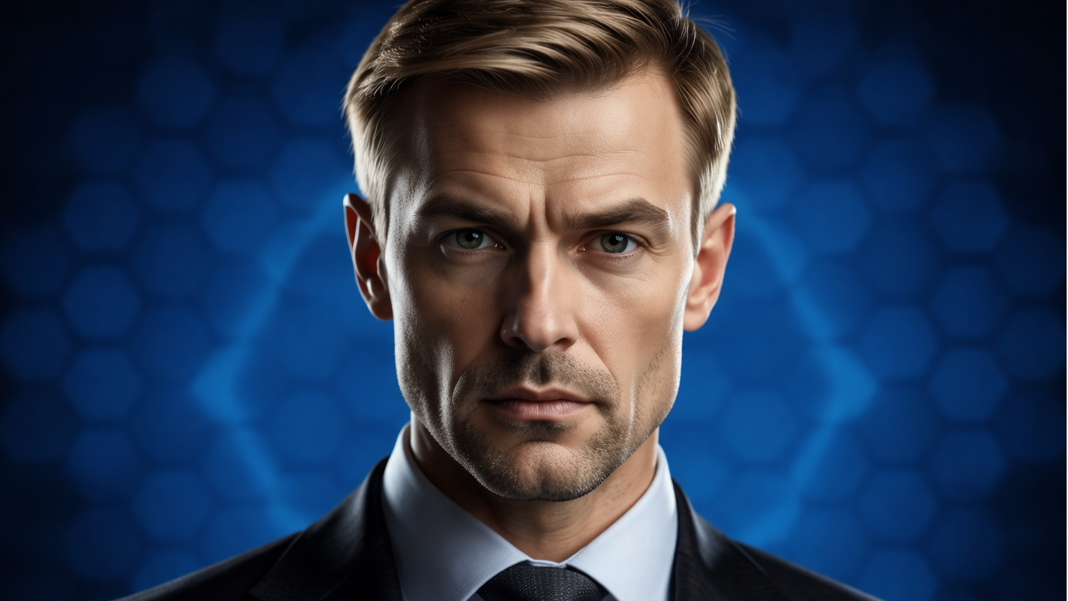 USCIS Reduces EAD Validity concept with professional portrait and geometric background.