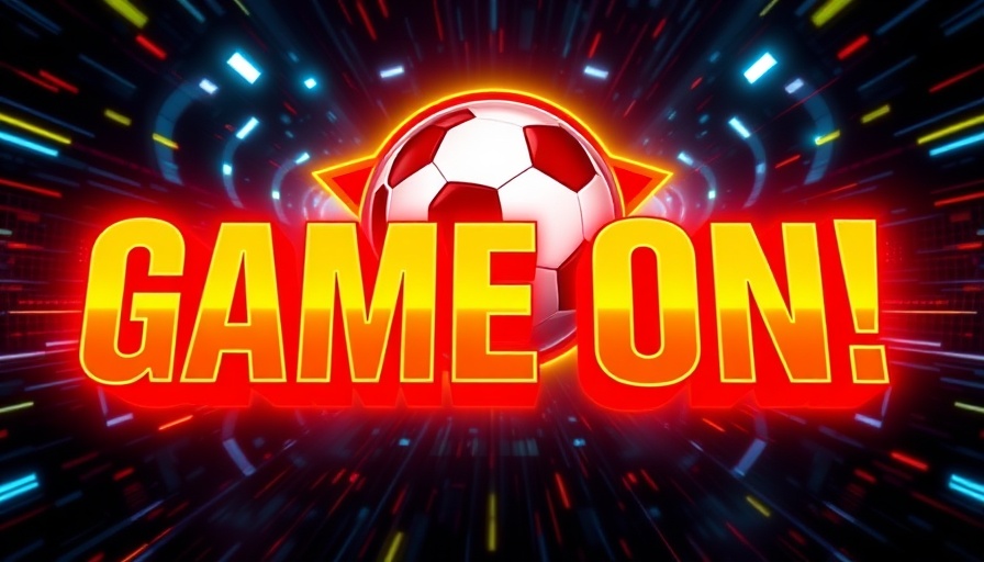 Game On! Youth Gaming Event banner with vibrant logo.