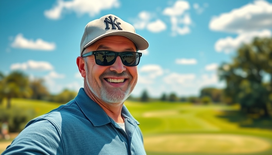 Middle-aged man in sunglasses and cap outdoors, Joe Flacco trade news discussion.