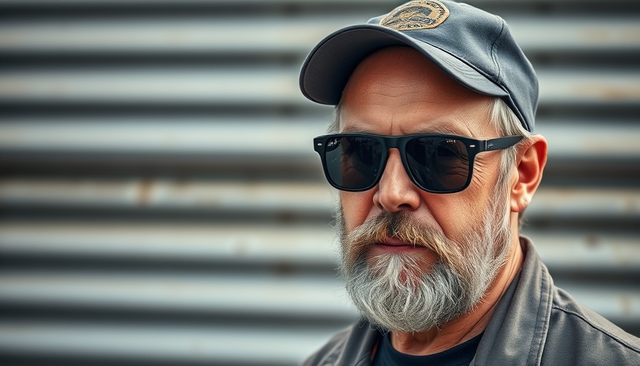 Man with beard and sunglasses at NASCAR event, NASCAR lawsuit settlement.
