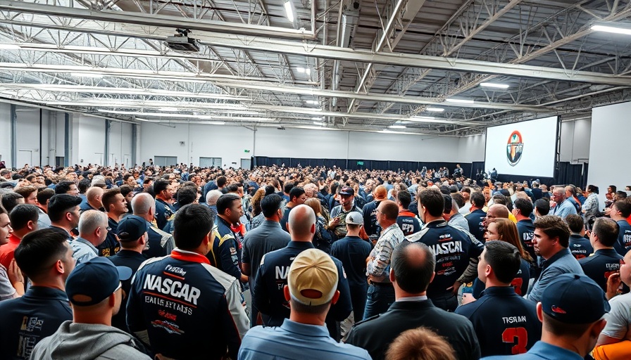 NASCAR race manipulation debate: drivers and audience in a conference setting.