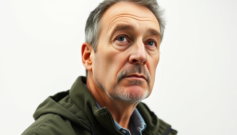 Middle-aged man in green jacket, contemplating deeply. Is one thinker better than another?