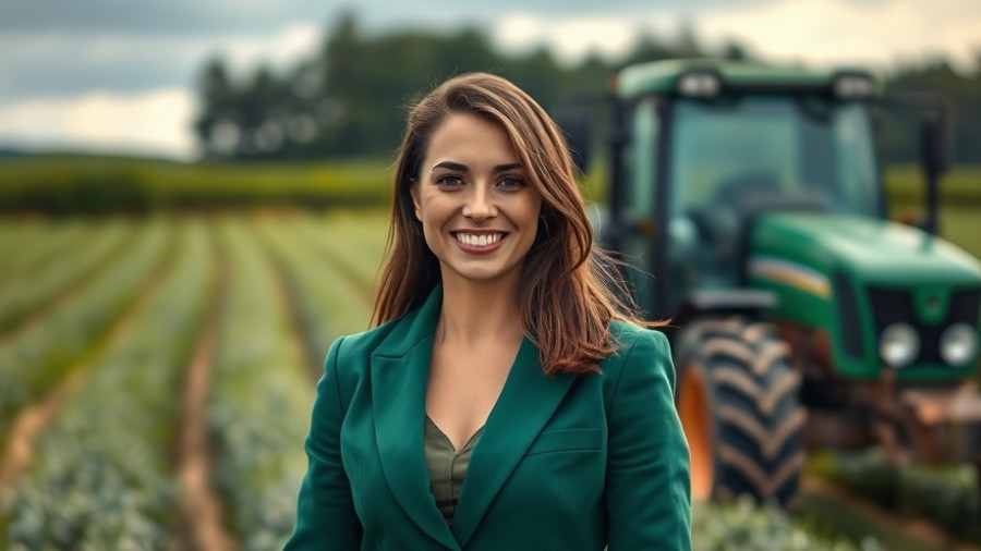 Confident woman in Netherlands farm field, Agricultural Politics in the Netherlands