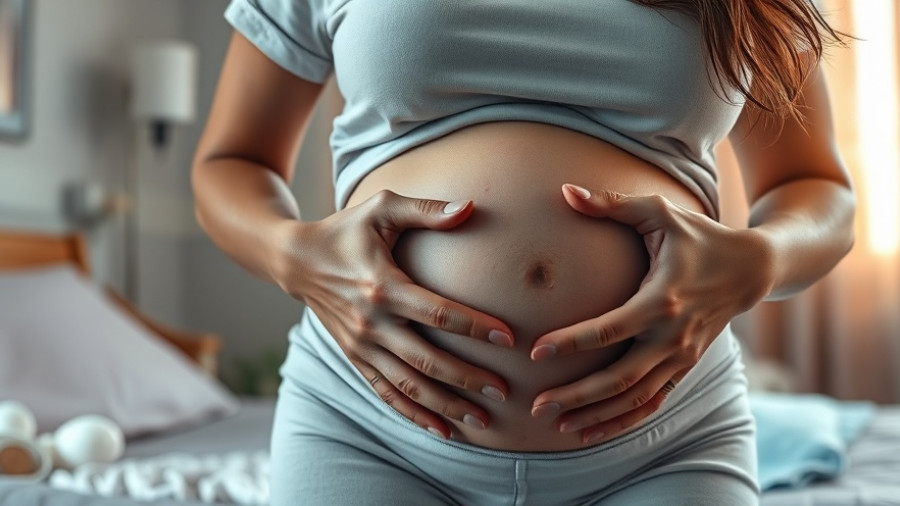 Pregnant woman in distress in hospital, highlighting need for support.