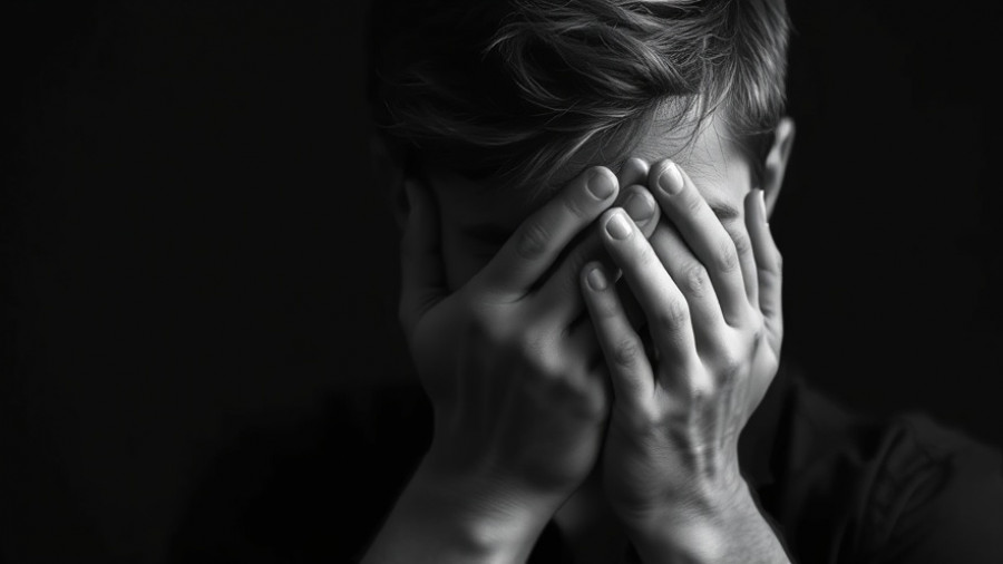 Emotional depiction of workplace bullying's mental health impact.