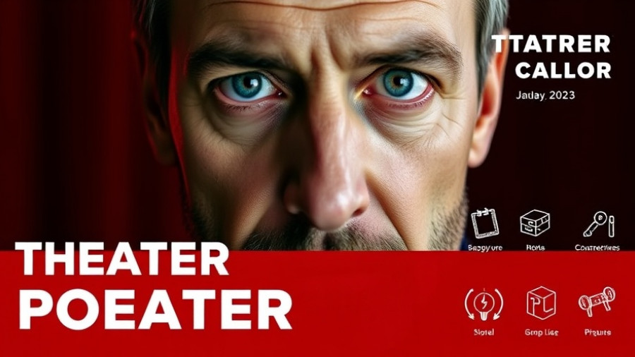 Podcast promotion with mental health at work theme.