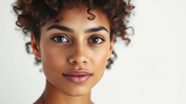 Close-up portrait of a woman illustrating 'Iedereen is uniek' concept