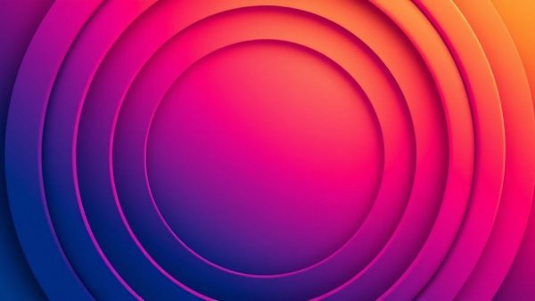 Vibrant abstract circles representing Cisco IT leveraging AI for innovation.