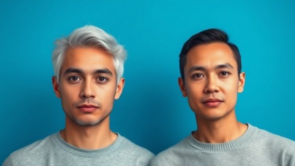 Two portraits representing toxic workplace and employee behavior.