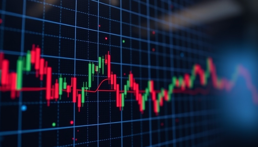 Dynamic stock market chart showcasing Super Micro Computer stock trends